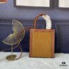 6930af6c6e68136f4d9ad413 Yellow Canvas Mini CELINE Print Synthetic and Cow Leather Vertical Handbag, Model No. C194372