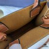 6930af6f6e68136f4d9ad418 Yellow Canvas Mini CELINE Print Synthetic and Cow Leather Vertical Handbag, Model No. C194372