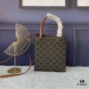 6930af7f6e68136f4d9ad436 Model No. C194372 Monogram Leather, Mini CELINE Printed Synthetic and Cowhide Leather Vertical Handbag