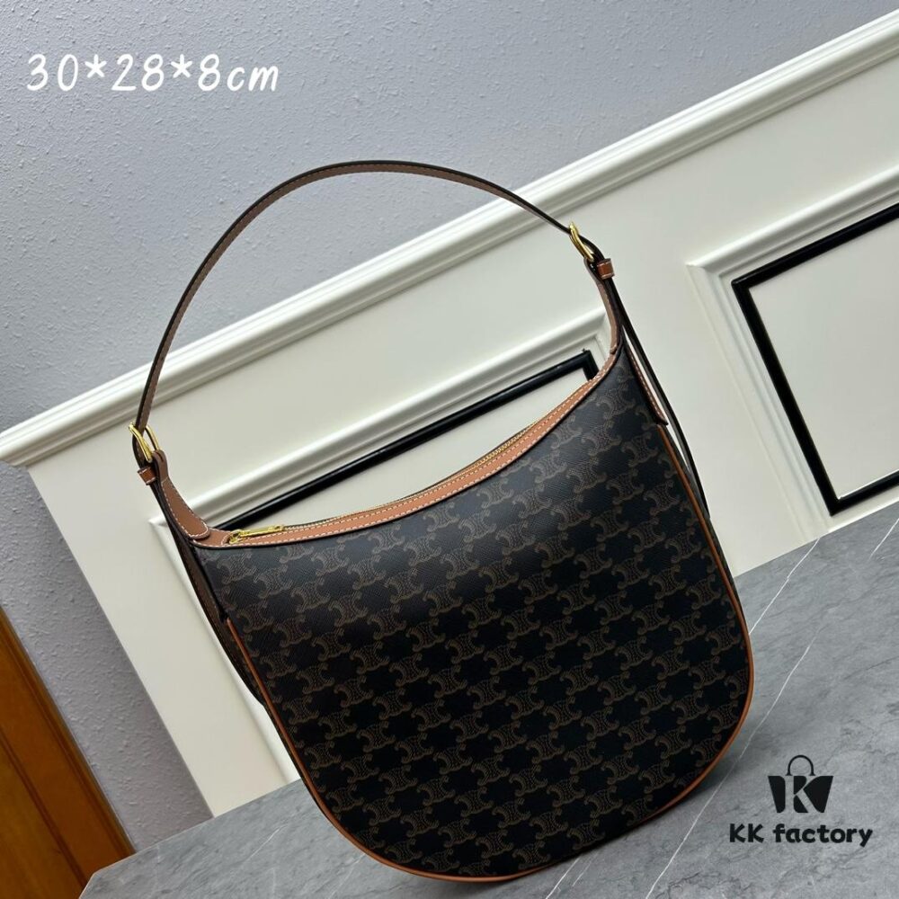 6930af876e68136f4d9ad447 New Launch: CELINE HELOISE Calfskin Leather Handbag, Small Calfskin HÉLOÏSE Underarm Bag – Must-Have for Autumn/Winter