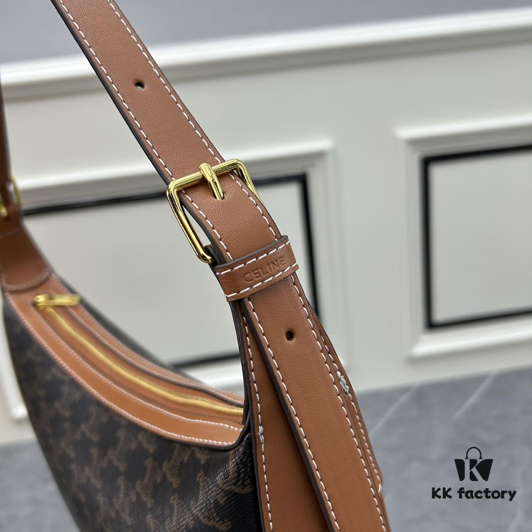 6930af896e68136f4d9ad44a New Launch: CELINE HELOISE Calfskin Leather Handbag, Small Calfskin HÉLOÏSE Underarm Bag – Must-Have for Autumn/Winter