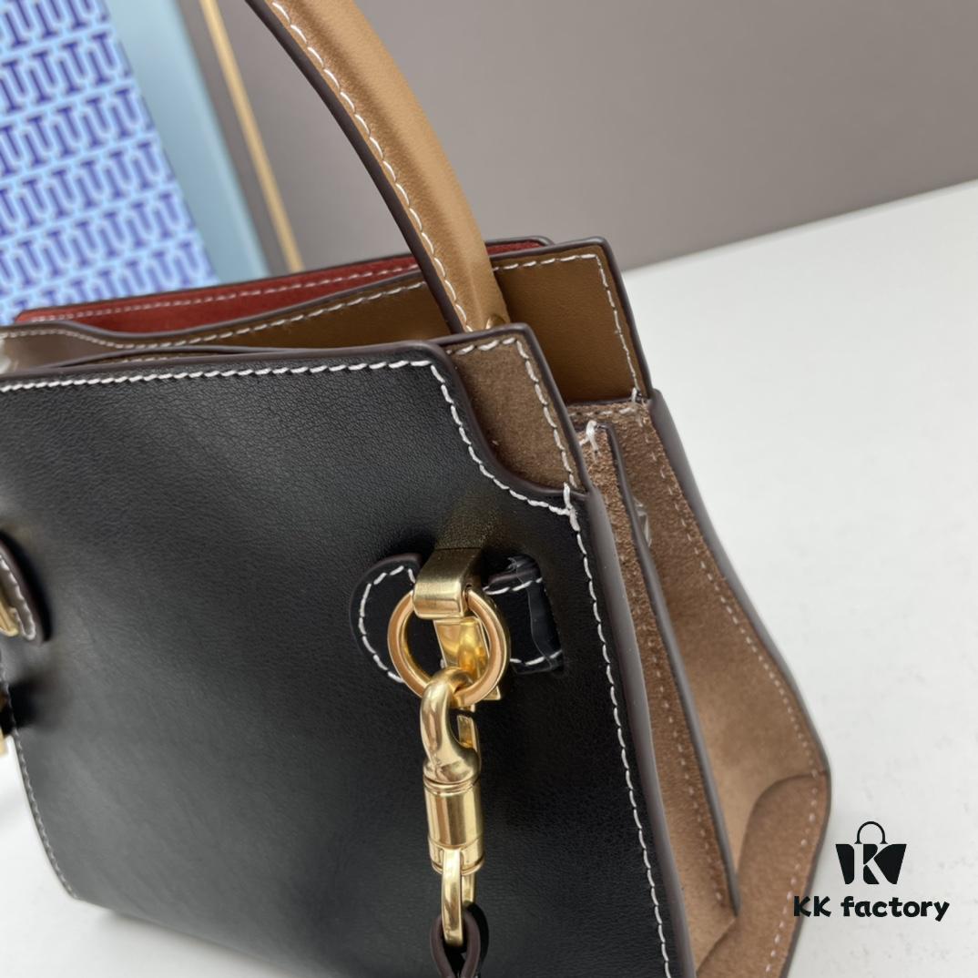 Mini Black TORY BURCH LEE RADZIWILL PETITE DOUBLE BAG