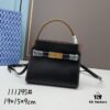 Mini Black TORY BURCH LEE RADZIWILL PETITE DOUBLE BAG