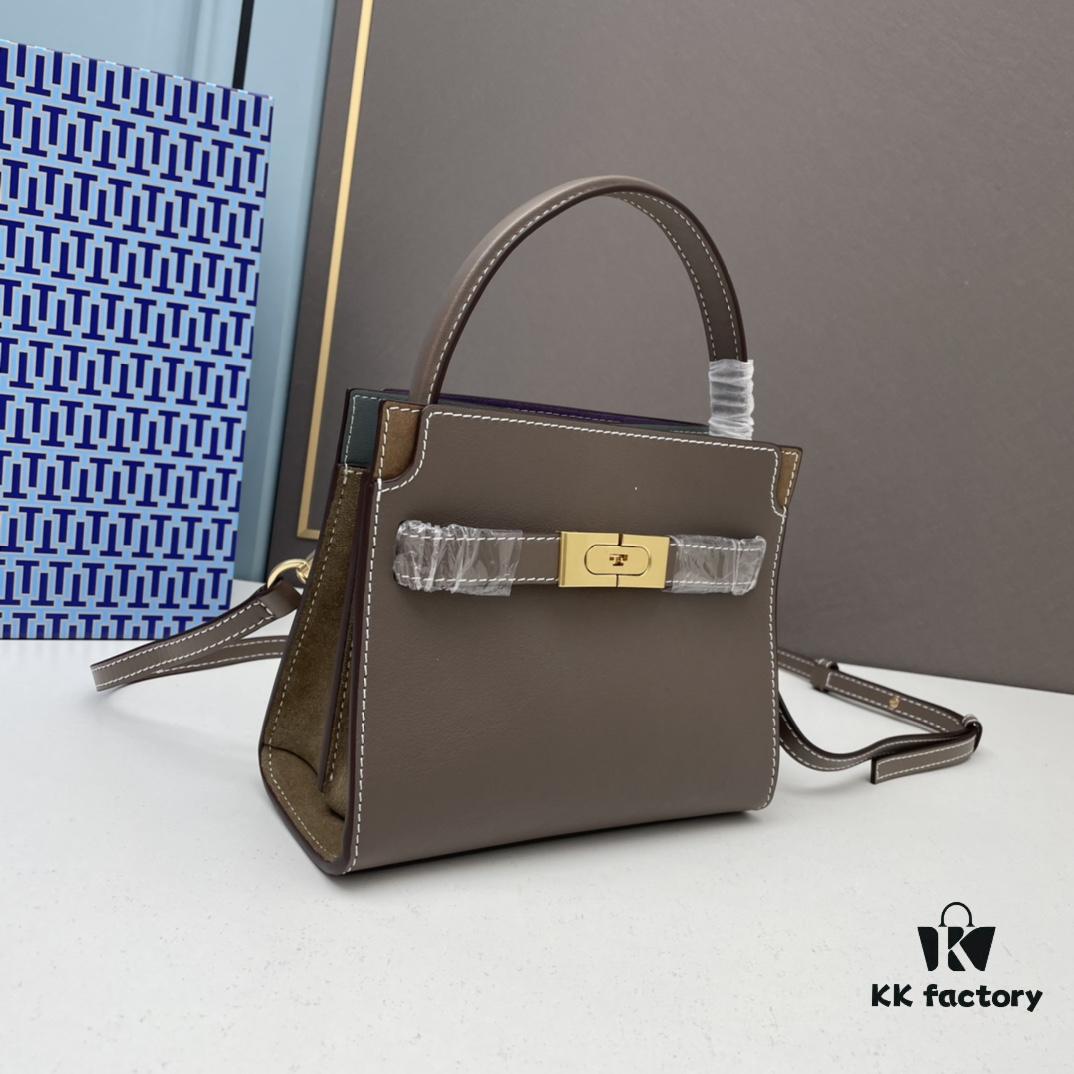 6930afa26e68136f4d9ad47d Small Black TORY BURCH LEE RADZIWILL PETITE DOUBLE BAG Mini Bag