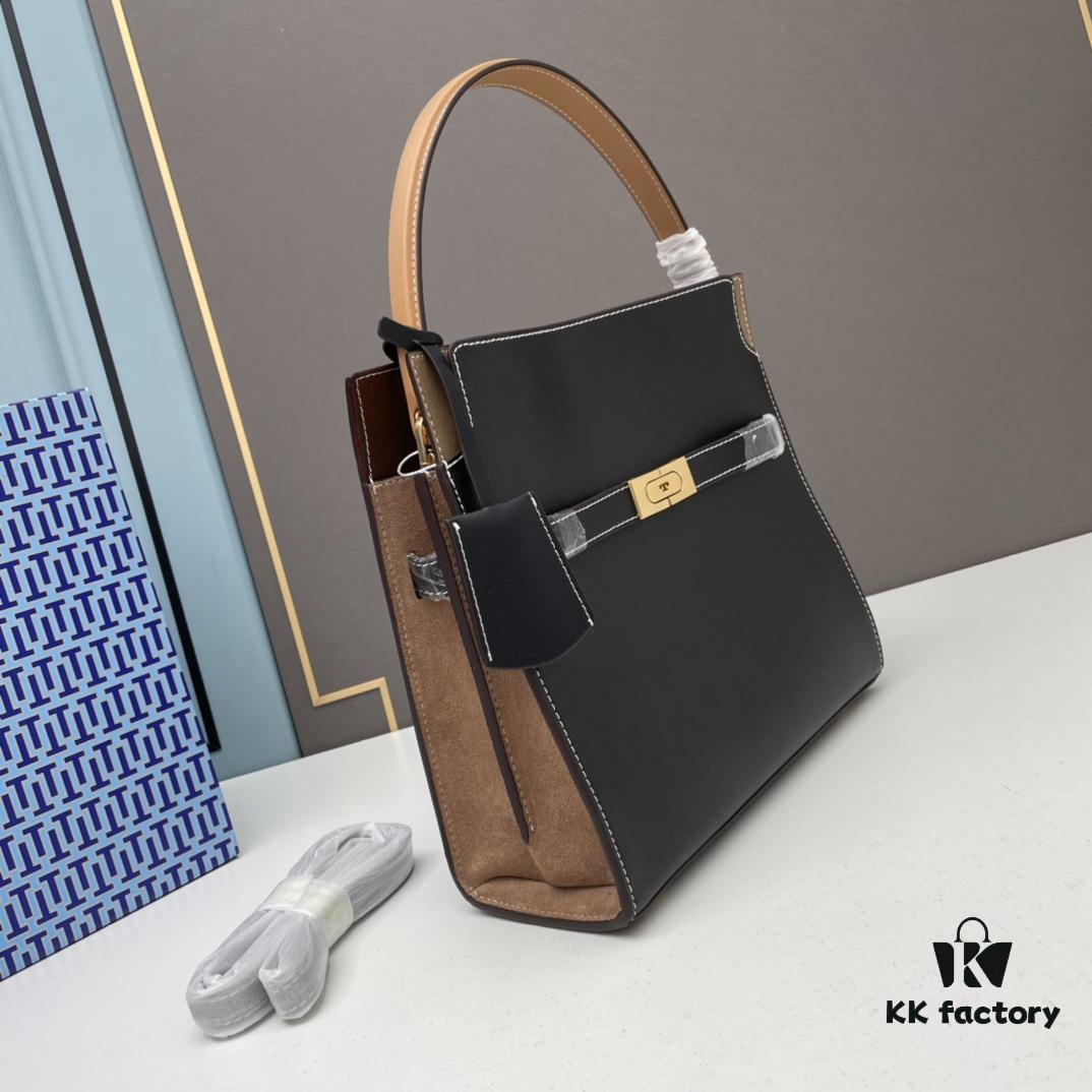 Large [Black] TORY BURCH LEE RADZIWILL PETITE DOUBLE BAG Mini Bag