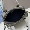 6930afbc6e68136f4d9ad4b5 Large TORY BURCH T Monogram Mini Jacquard Barrel Bag in Hazelnut Brown