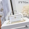 6930aff16e68136f4d9ad523 Tory Burch New Kira Cosmetic Box Bag, Soft and Durable Calfskin with Diamond Quilting, Detachable Strap, Double T Logo Hardware