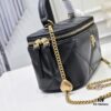 6930aff16e68136f4d9ad524 Tory Burch New Kira Makeup Box Bag, Soft and Durable Calfskin with Quilted Diamond Stitching, Detachable Strap for Crossbody, Shoulder or Handheld Wear