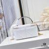 6930aff56e68136f4d9ad52a Tory Burch New Kira Cosmetic Box Bag, Soft and Durable Calfskin with Diamond Quilting, Detachable Strap, Double T Logo Hardware
