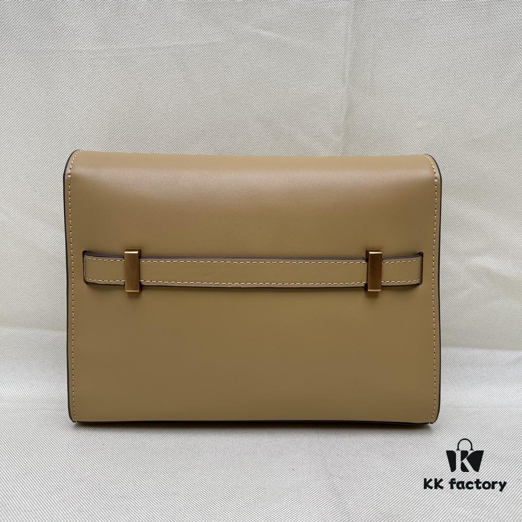 6930b0056e68136f4d9ad549 TORY BURCH Lee Radziwill Crossbody Shoulder Bag, Full-Grain Leather, Item No. 158720, Size 24×8.5×17.3