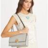 Authentic Quality [New Item, Attention to Detail, Guaranteed Genuine Leather] TORY BURCH Miller Style Accordion Bag