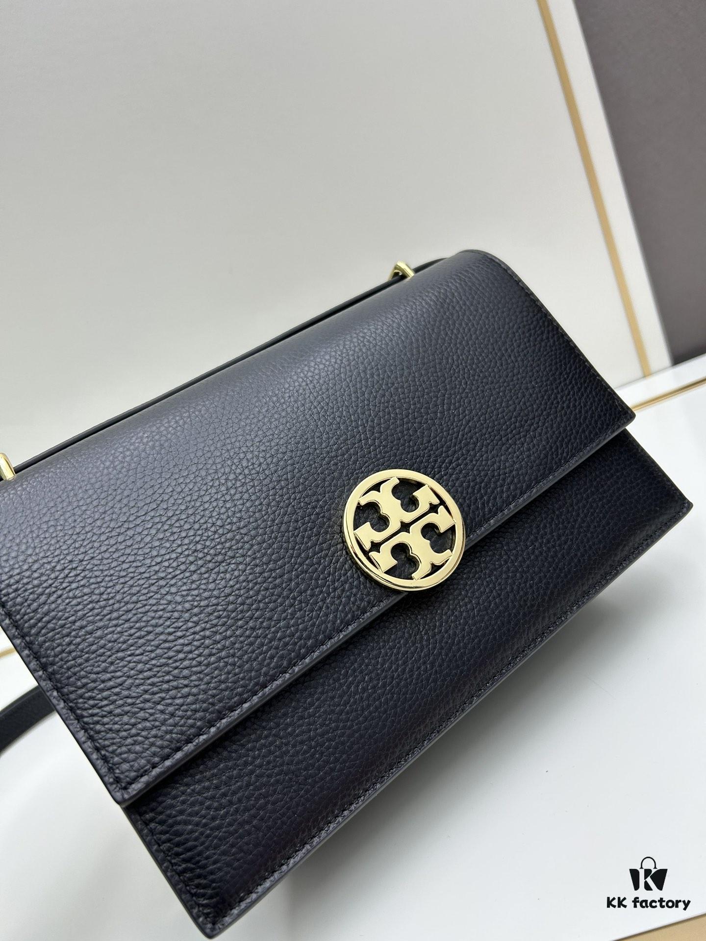 Original Quality [New Item, Attention to Detail, Guaranteed Genuine Leather] TORY BURCH Miller Accordion Bag