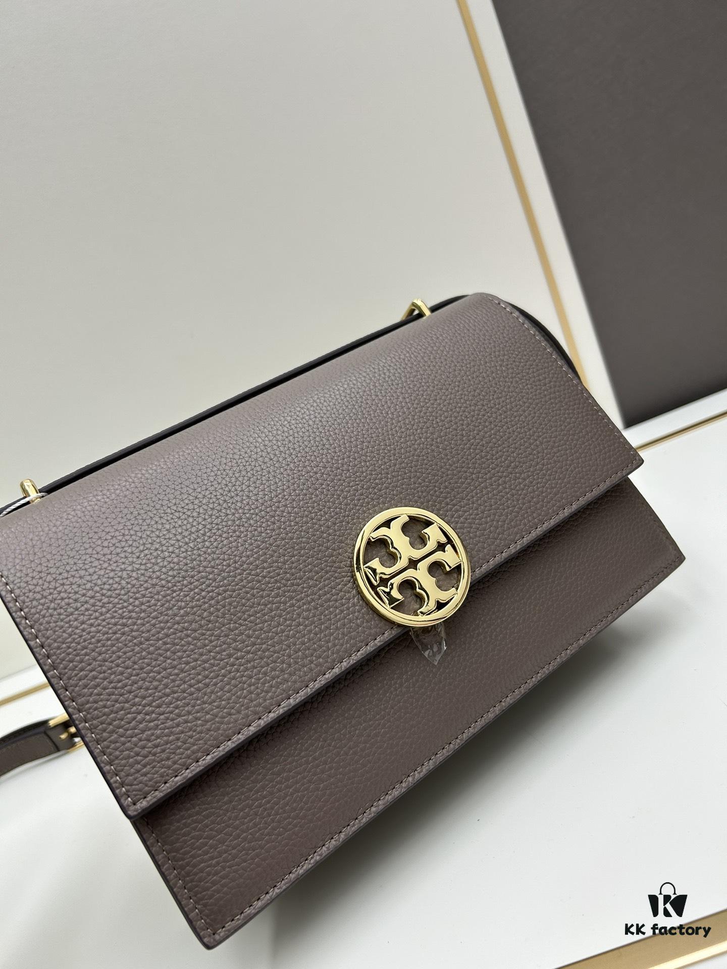 Original Quality [New Item, Attention to Detail, Guaranteed Genuine Leather] TORY BURCH Miller Style Accordion Bag