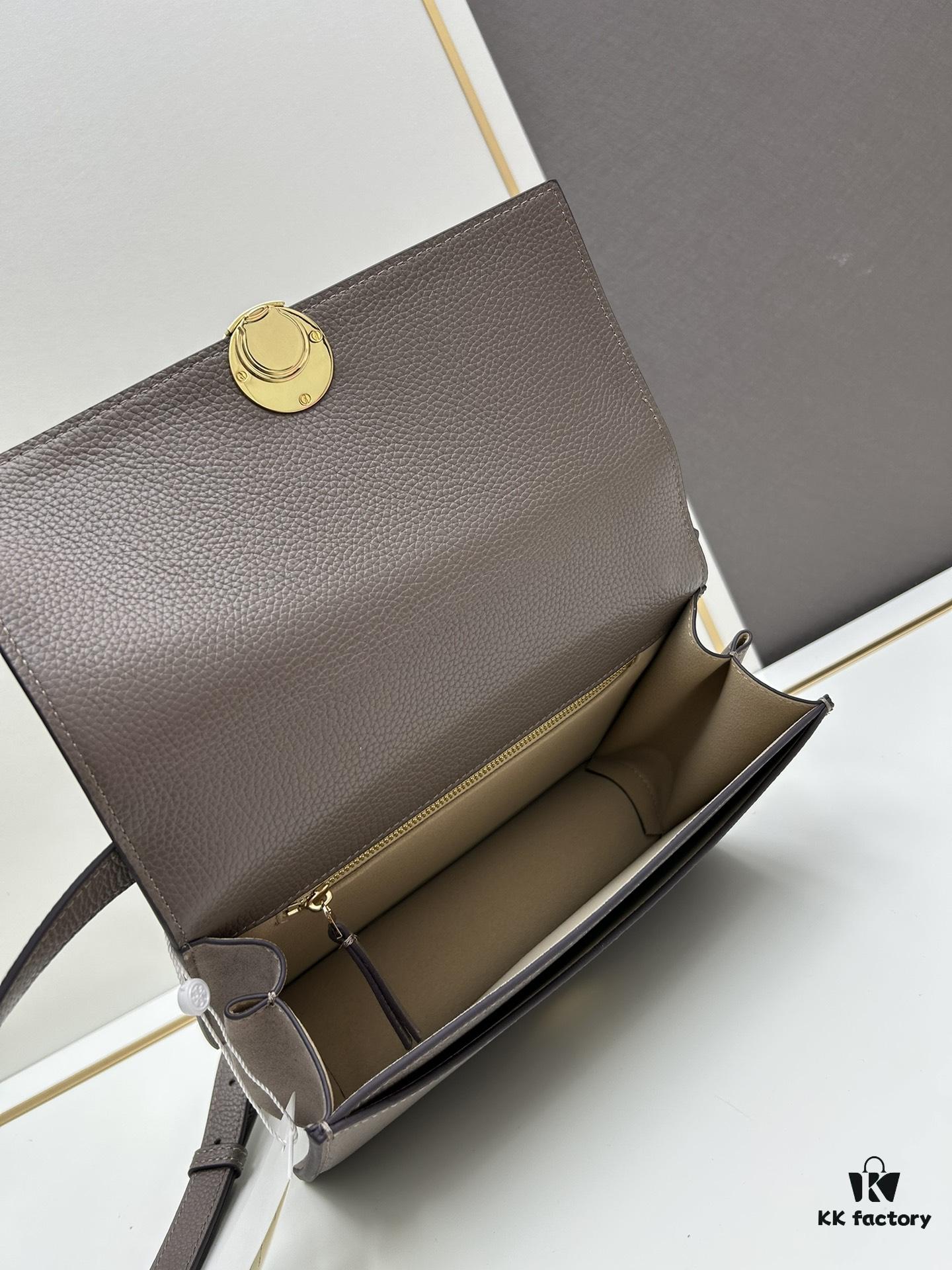 Original Quality [New Item, Attention to Detail, Guaranteed Genuine Leather] TORY BURCH Miller Style Accordion Bag