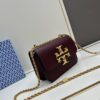 Original Quality [Full Leather Series, New Arrival with Attention to Detail] Tory Burch Eleanor Small Convertible Shoulder Bag, New Tofu Bag Style