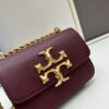 Original Quality [Full Leather Series, New Arrival with Attention to Detail] Tory Burch Eleanor Small Convertible Shoulder Bag, New Tofu Bag Style