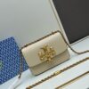 Original Quality [Full Leather Series, New Arrival with Attention to Detail] Tory Burch Eleanor Small Convertible Shoulder Bag