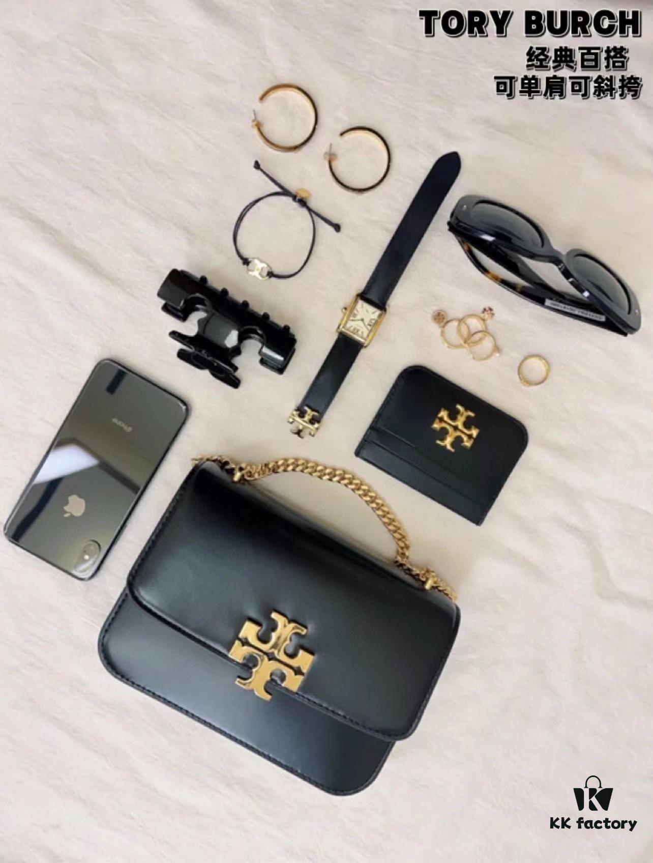 Original Quality [Full Genuine Leather Series, New Arrival with Attention to Detail] TORY BURCH Box Bag