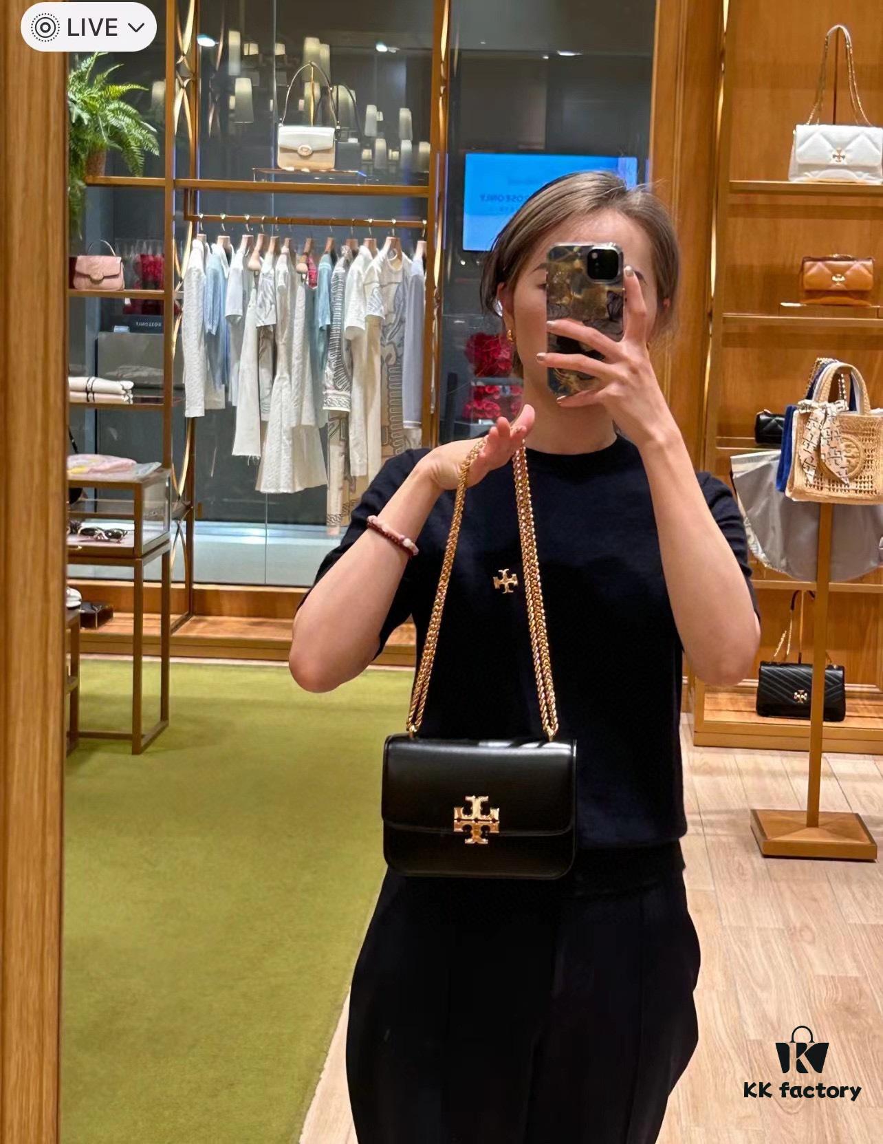 Original Quality [Full Genuine Leather Series, New Arrival with Attention to Detail] TORY BURCH Box Bag