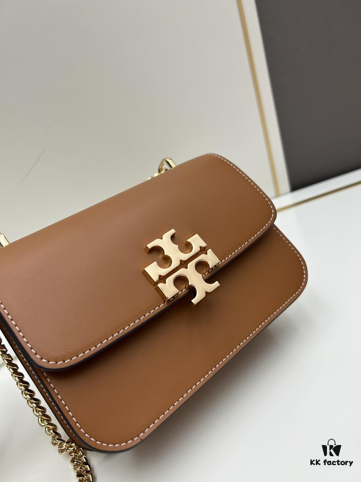 Original Quality [Full Genuine Leather Series, New Arrival with Attention to Detail] TORY BURCH Theysken's Town Bag