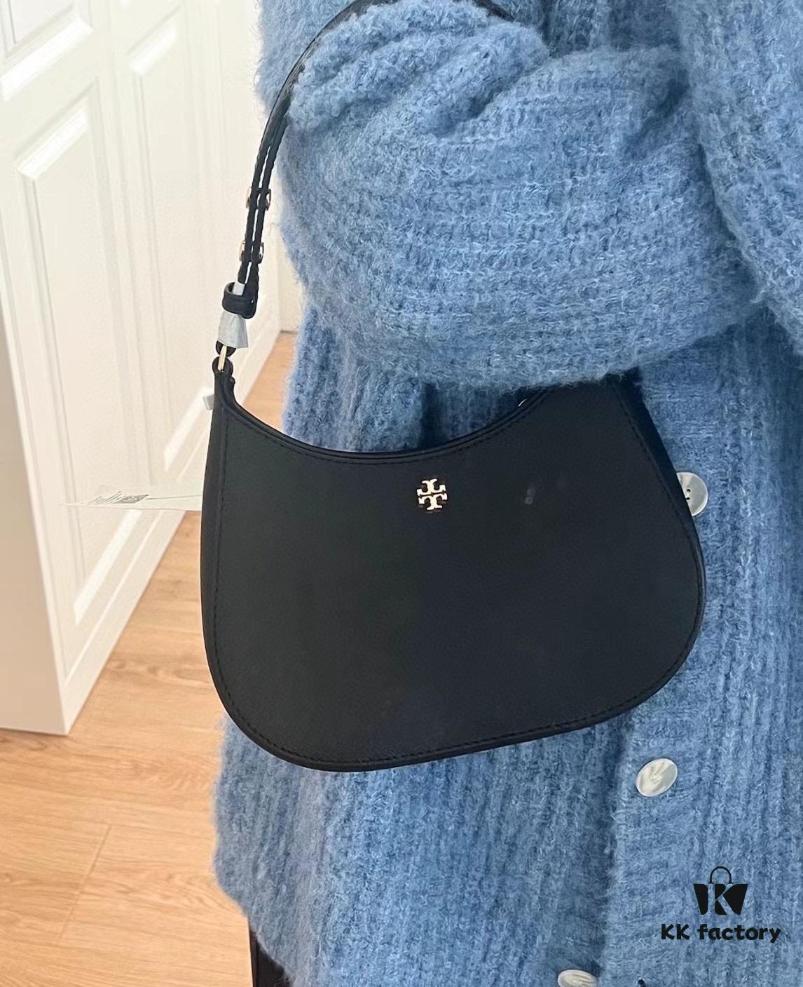 6930b05d6e68136f4d9ad5dd Tory Burch Emerson Series New Arrival Crossbody Bag in Full Leather with Quilted Calfskin