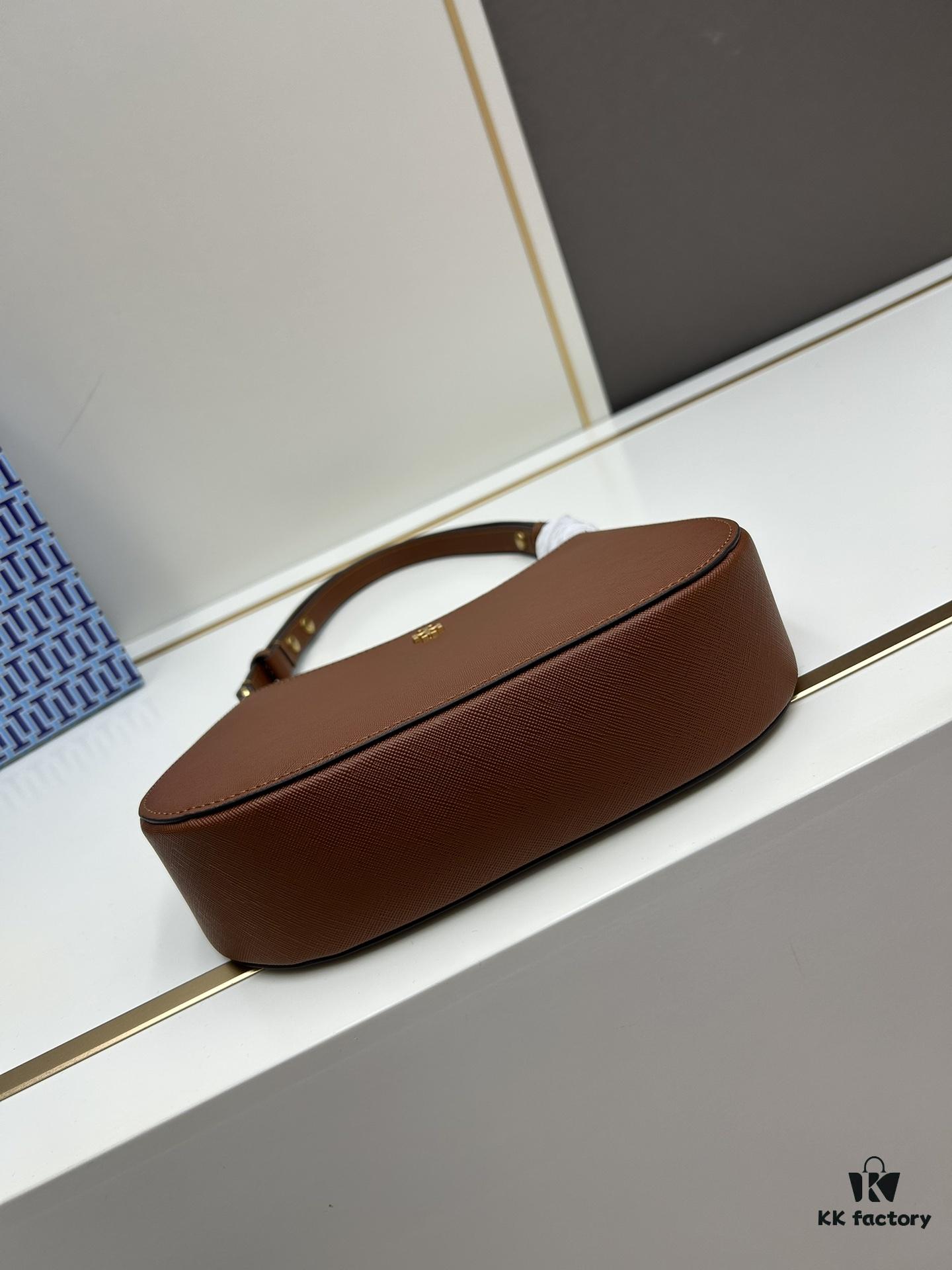 6930b06a6e68136f4d9ad5f5 Tory Burch Emerson Series New Arrival Crossbody Bag, Full Leather Collection, Pebbled Calfskin, Adjustable Strap, Compact and Stylish
