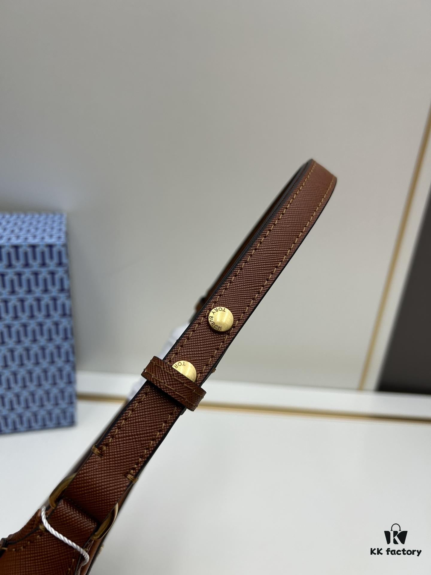 6930b06a6e68136f4d9ad5f6 Tory Burch Emerson Series New Arrival Crossbody Bag, Full Leather Collection, Pebbled Calfskin, Adjustable Strap, Compact and Stylish