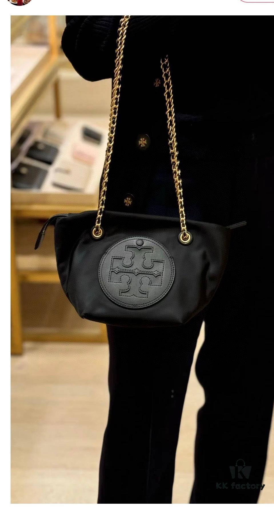 6930b0776e68136f4d9ad610 Tory Burch Ella Small Crossbody Bag in Recycled Nylon – Lightweight and Stylish