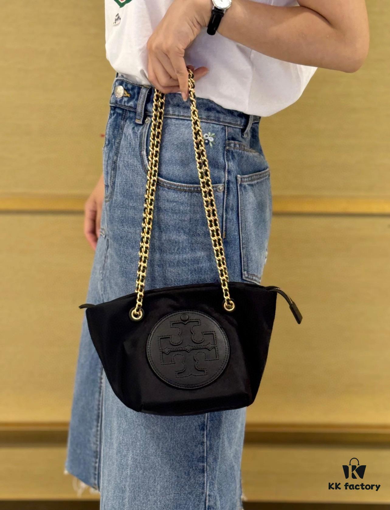 6930b0796e68136f4d9ad611 Tory Burch Ella Small Crossbody Bag in Recycled Nylon – Lightweight and Stylish
