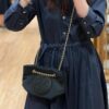 6930b0806e68136f4d9ad61f Tory Burch Ella Small Nylon Crossbody Bag – Lightweight Recycled Nylon with Woven Chain Strap