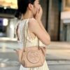 6930b0816e68136f4d9ad620 Tory Burch Ella Mini Chain Crossbody Bag – Lightweight Recycled Nylon Design with Woven Strap