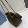 Tory Burch Ella Small Nylon Crossbody Bag – Lightweight Regenerated Nylon with Woven Chain Strap
