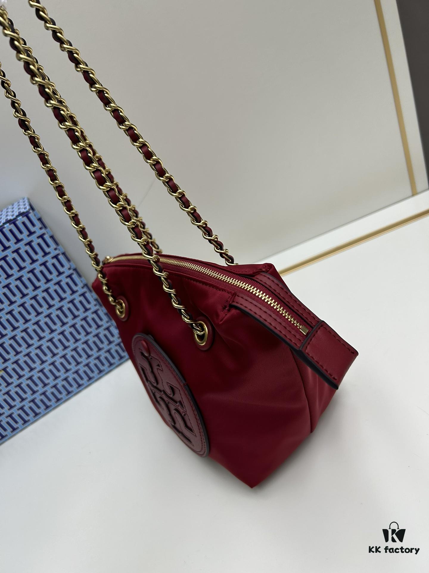6930b0996e68136f4d9ad64b Tory Burch Ella Mini Crossbody Bag in Recycled Nylon – Lightweight and Stylish