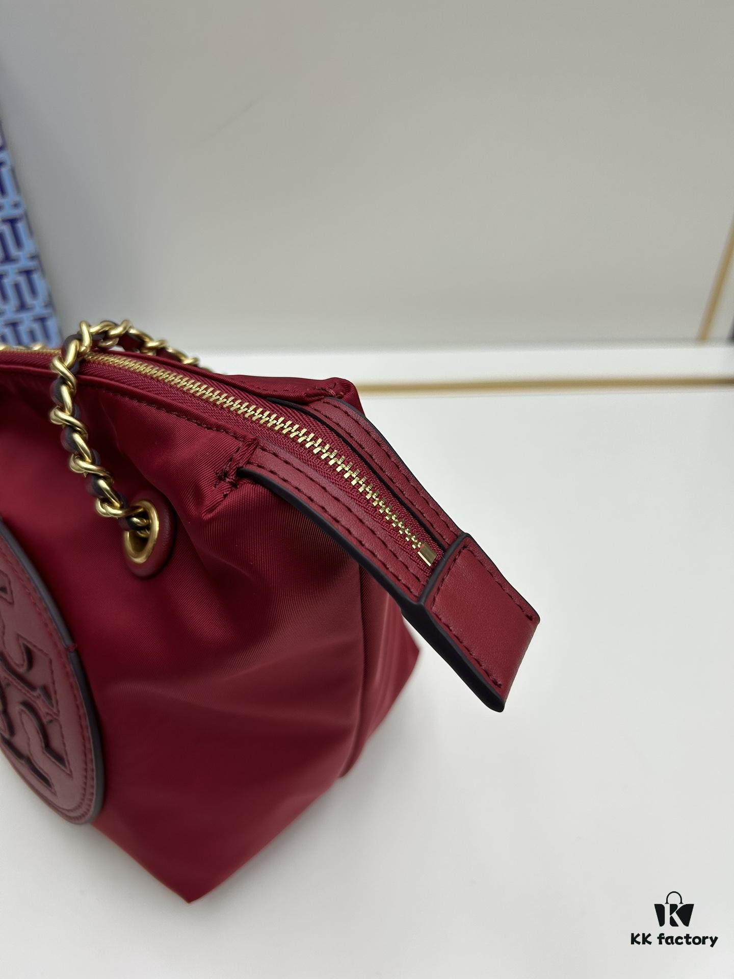 6930b0996e68136f4d9ad64c Tory Burch Ella Mini Crossbody Bag in Recycled Nylon – Lightweight and Stylish