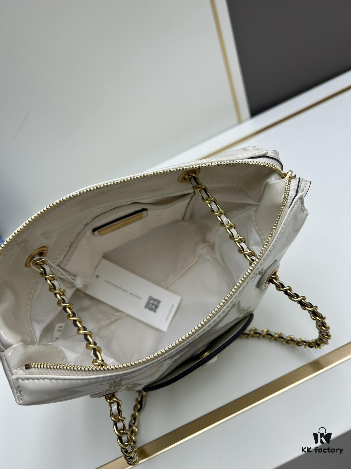 6930b0a36e68136f4d9ad65d Tory Burch Ella Small Crossbody Bag in Recycled Nylon – Lightweight and Stylish with Woven Chain Strap