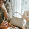 Authentic Quality [Full Genuine Leather Series, New Arrival with Attention to Detail] Tory Burch Eleanor Leather Handbag