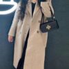 Original Quality [Full Genuine Leather Series, New Arrival with Attention to Details] [Wide Black Version] #TORYBURCH# Eleanor New Tofu Bag