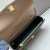 Original Quality [Full Genuine Leather Series, New Arrival with Attention to Details] [Wide Black Version] #TORYBURCH# Eleanor New Style Tofu Bag