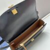 Authentic Quality [Full Genuine Leather Series, New Arrival with Attention to Detail] [Wide Black Version] #TORYBURCH# Eleanor New Tofu Bag