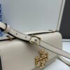 Original Quality [Full Leather Series, New Model with Attention to Detail] [Wide Black Version] #TORYBURCH# Eleanor New Tofu Bag