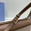 Original Quality [Full Genuine Leather Series, New Arrival with Attention to Details] [Wide Black Version] #TORYBURCH# Eleanor New Style Tofu Bag