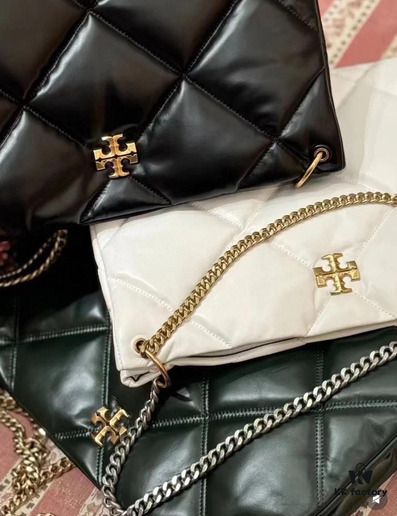 6930b0e06e68136f4d9ad6c4 Tory Burch | New Arrival Kira Quilted Diamond-Stitch Shoulder Bag