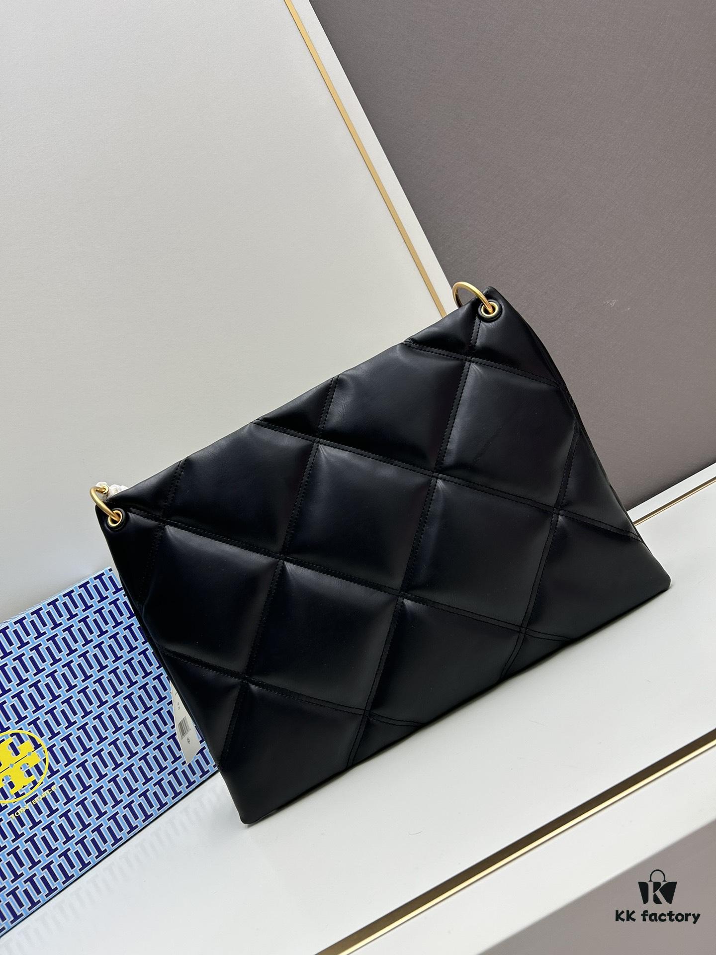 Tory Burch Kira Diamond-Quilted Shoulder Bag – New Arrival Highlighting Craftsmanship Details