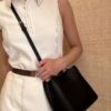 Original Quality [Full Genuine Leather Series, New Item with Attention to Detail] Tory Burch McGraw Hobo