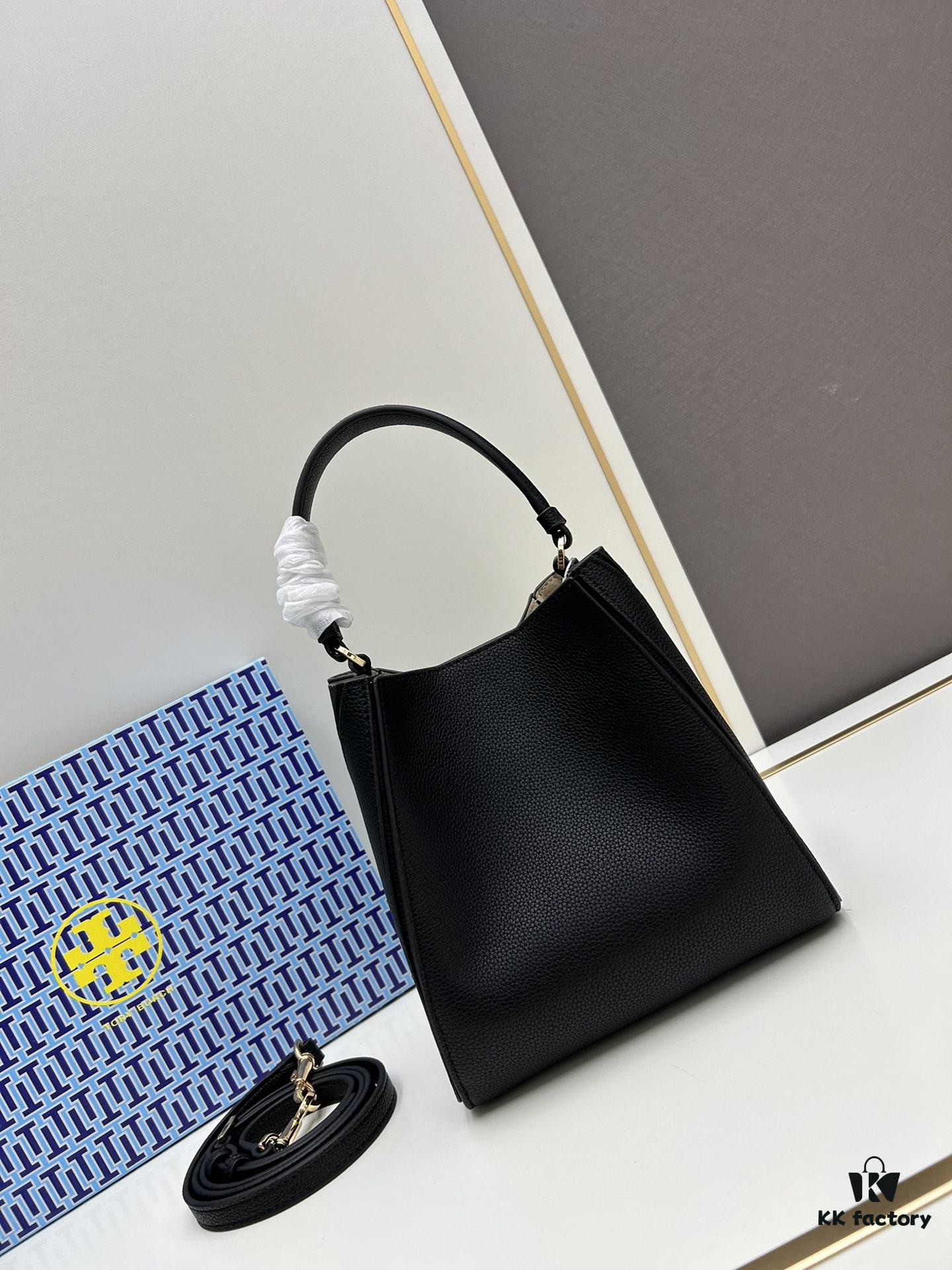 Original Quality [Full Genuine Leather Series, New Arrival with Attention to Details] Tory Burch McGraw Hobo