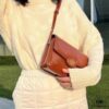 6930b1126e68136f4d9ad71b New Arrival TORY BURCH Robinson Series Dual-Use Shoulder Bag – Spazzolato Shiny Patent Leather Messenger Bag