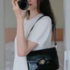 6930b1156e68136f4d9ad721 New Arrival TORY BURCH Robinson Series Dual-Use Shoulder Bag – Spazzolato Shiny Patent Leather Messenger Bag