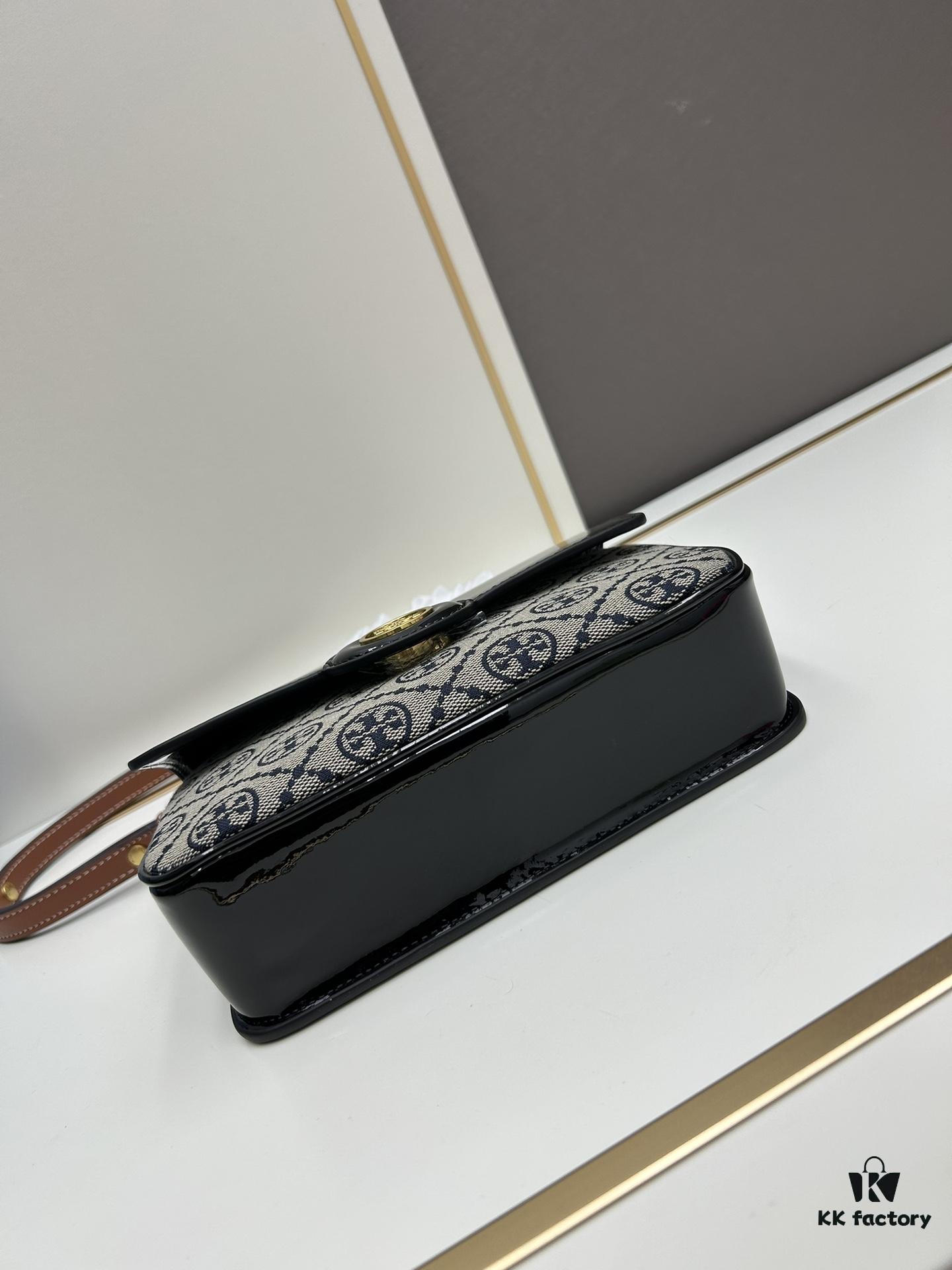 6930b1296e68136f4d9ad740 New Arrival Oil-Diffuser Bag Series – Tory Burch Robinson Satchel, Dual-Use Shoulder Bag in Spazzolato Shiny Patent Leather