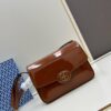 6930b1326e68136f4d9ad74d New Arrival Oil Difference Bag Series – Tory Burch Robinson Messenger Top Handle Bag in Spazzolato Shiny Patent Leather