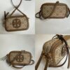 Original Quality [New Item with Attention to Detail] TORY BURCH 2024 Lunar New Year New Camera Bag, (Includes Hang Tag, Sticker, Logo Label, Plastic Bag, and Brand Copy Paper) Miller Signature Print Camera Bag with Double Zippers, Dimensions: 19.5 x 11.5 x 6 cm